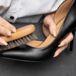 how to clean high heels